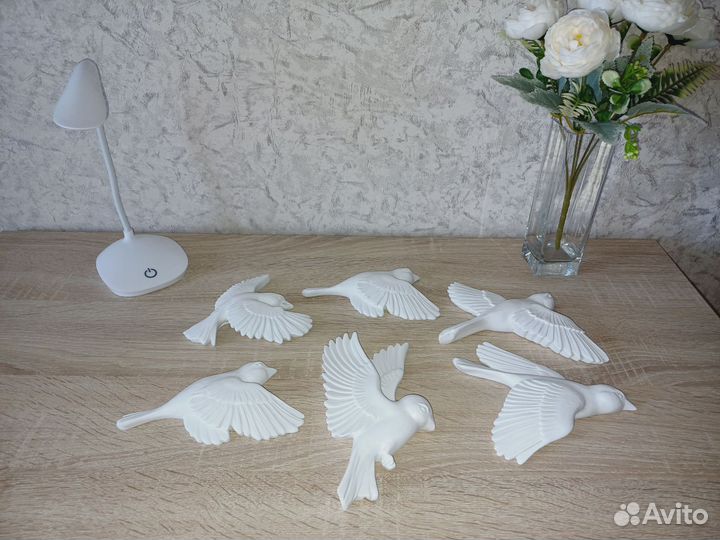 Декорация настенная/декор/стая птиц