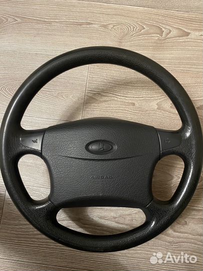 Руль priora 1 с подушкой