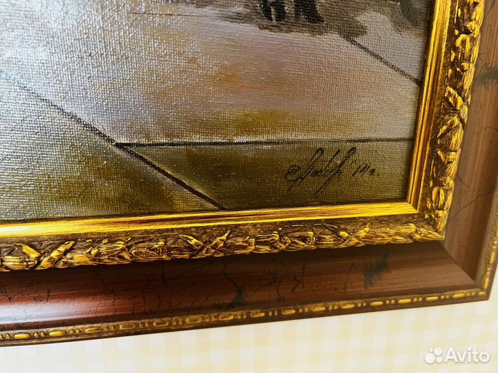 Картина маслом на холсте