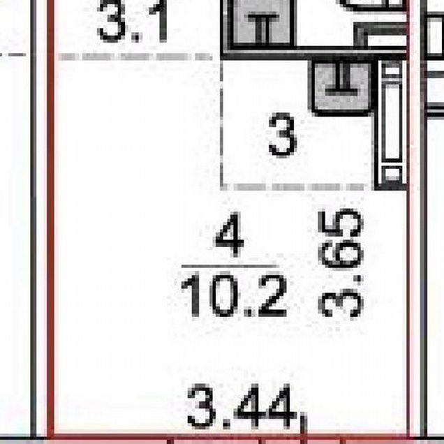 Квартира-студия, 17,8 м², 12/15 эт.