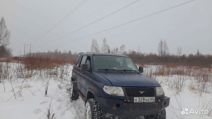 Бампер на УАЗ patriot