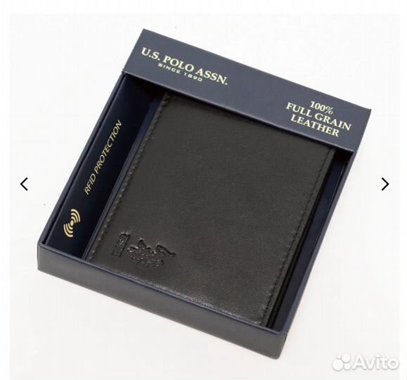 Портмоне US Polo Assn кожа оригинал