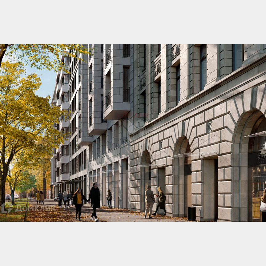 3-к. квартира, 97,4 м², 3/8 эт.