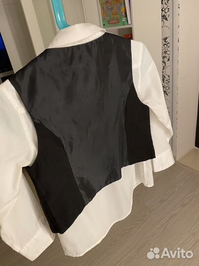 Рубашка с жилеткой для мальчика