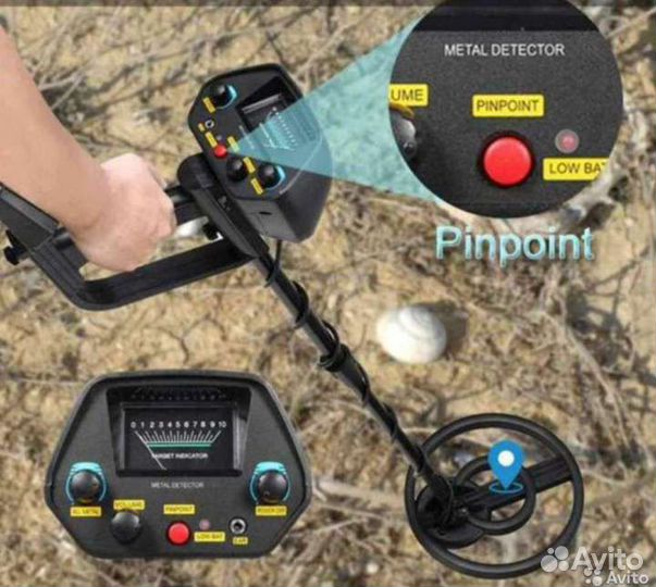 Металлоискатель с пинпоинтером, MD 4080. Новый