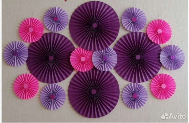 Цифра 3, веера под заказ