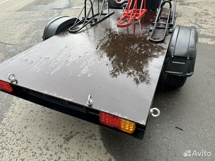 Прицеп мотоприцеп для 3х мотоциклов