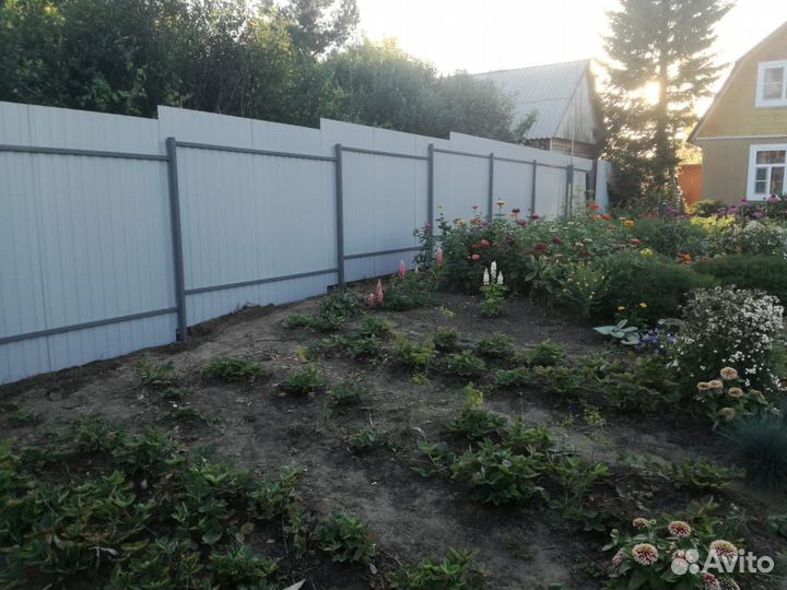 Забор из профлист