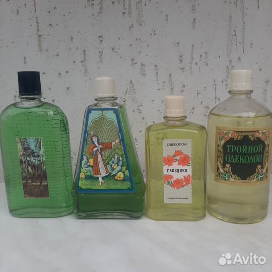 Духи и туалетная вода (одеколон) СССР