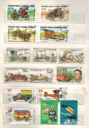 Марки и вкладыши