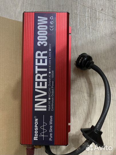 Инвертор 24в 220в