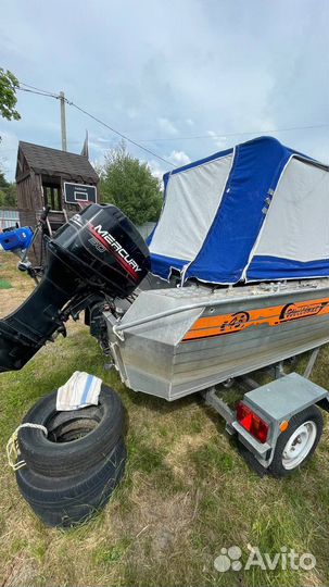 Катер с мотором