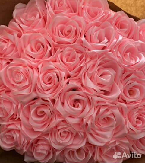 Букеты из атласных лент ручная работа