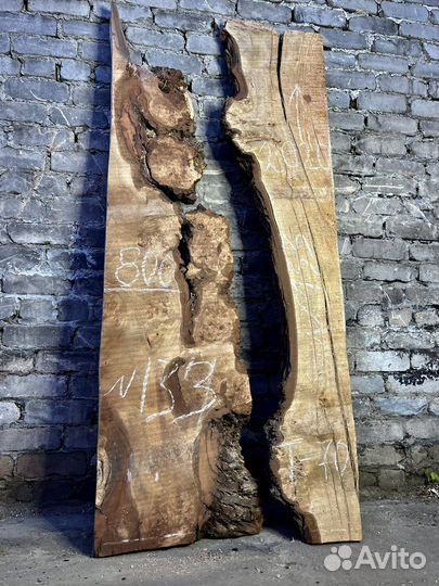 Слэбы под заливку из капового тополя