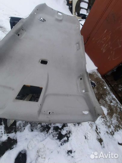 Обшивка потолка mitsubishi pajero sport 2