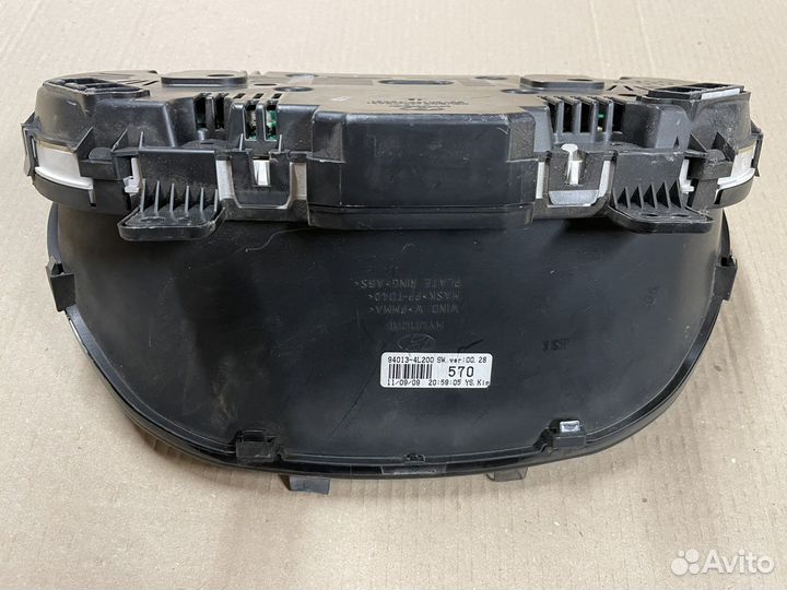 Приборная панель hyundai solaris