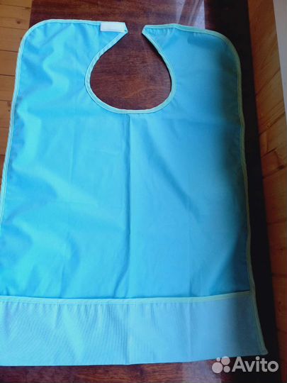 Нагрудник для кормления взрослых, многоразовый