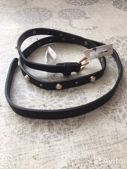 Ремень (натуральная кожа) 160см