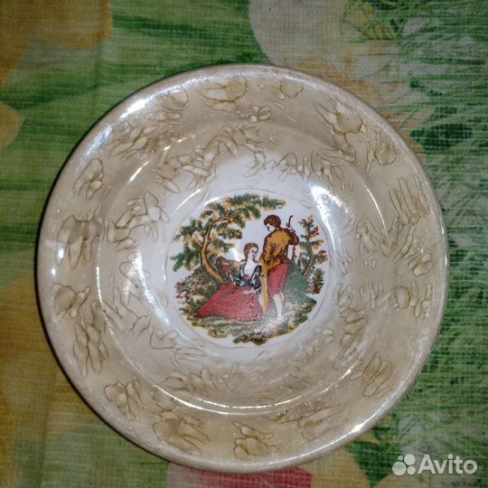 Тарелки фарфор 1876г,чехия, СССР