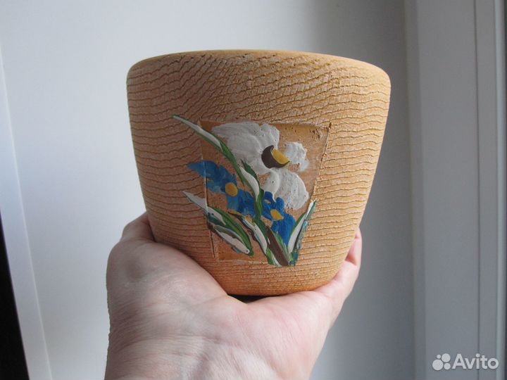 Горшки керамические для цветов на подоконник