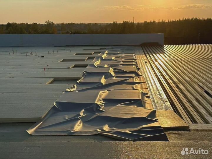 Ремонт плоской крыши