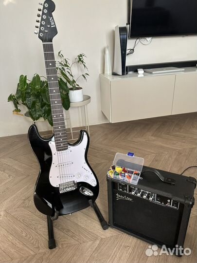 Электрогитара с комбиком