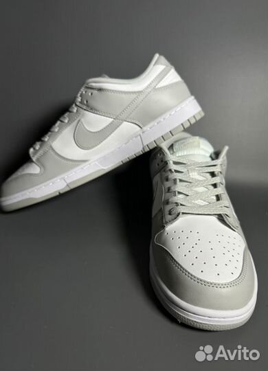 Кроссовки Nike SB Dunk Grey Люкс