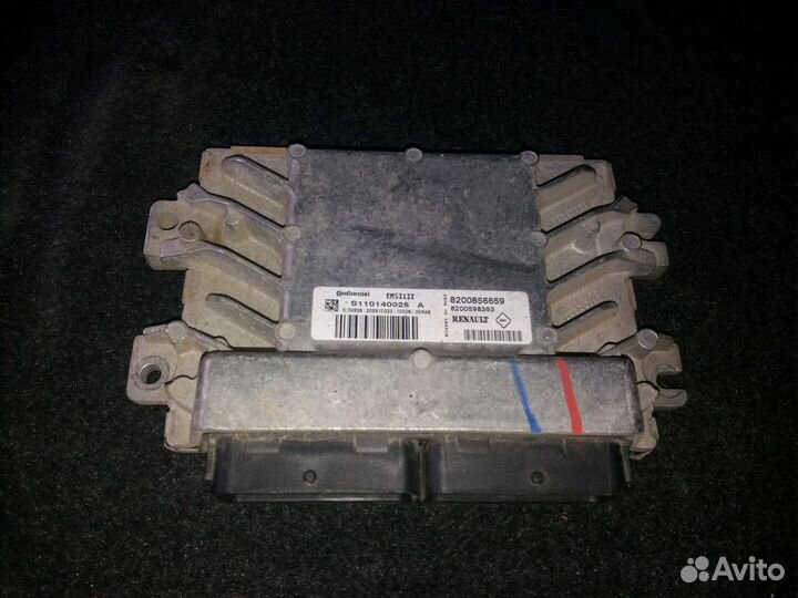 Блок управления двигателем Рено Логан