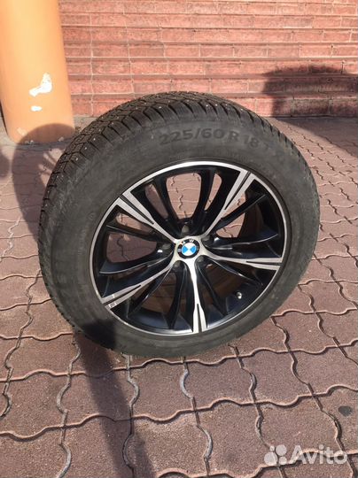 Колеса зимние шипы run flat BMW X3