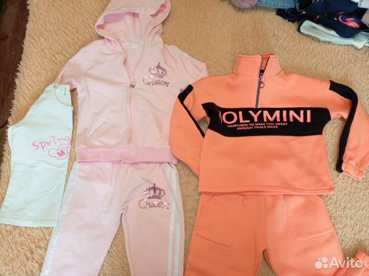 Одежда пакетом на девочку 116-122