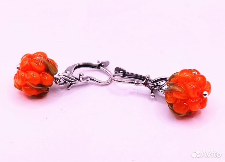 Серебряные серьги