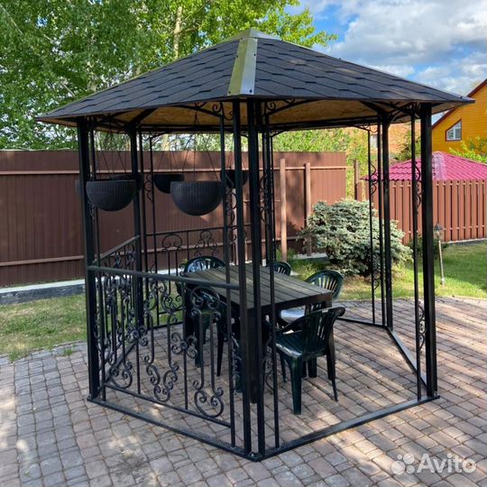 Беседки кованые