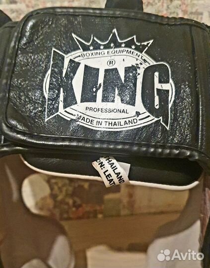 Шлем Top King, натуральная кожа