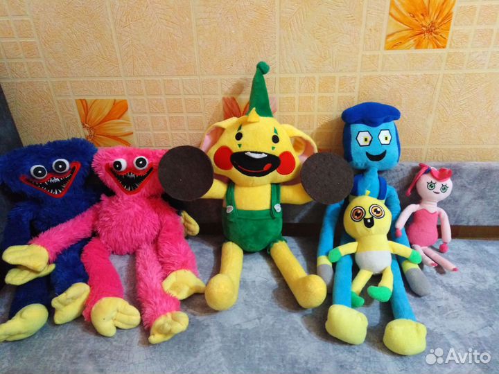 Мягкие игрушки разные