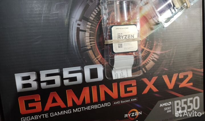 Комплекты AM4: Ryzen 5 5600 + B550 Gaming X V2