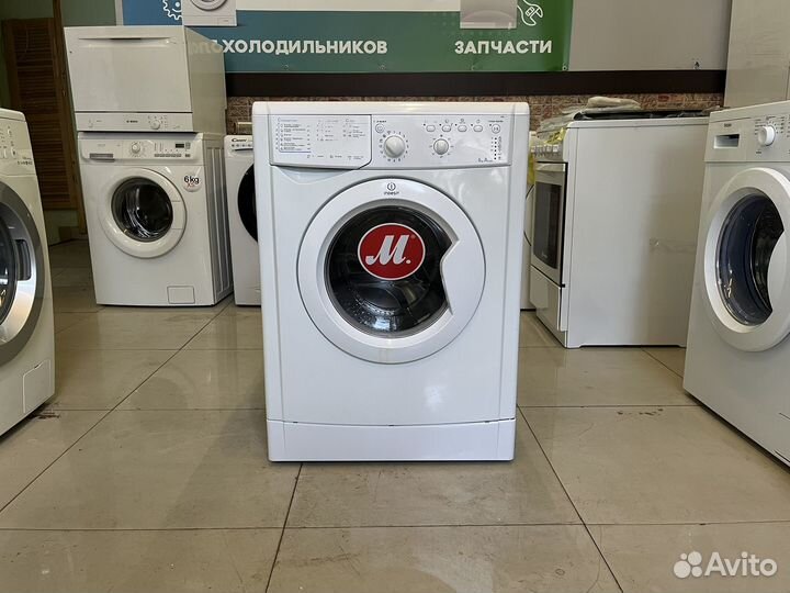 Стиральная машина бу indesit 6кг с гарантией