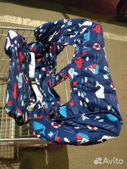 Накидка, сиденье, вкладыш тележку супермаркет