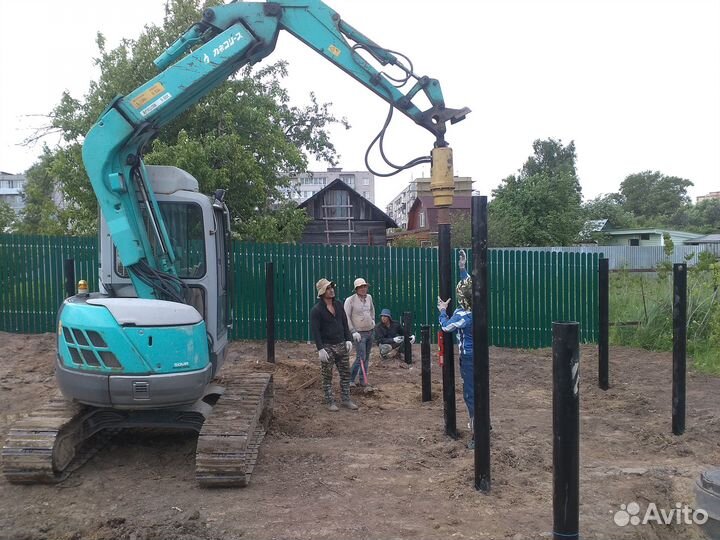 Винтовые сваи