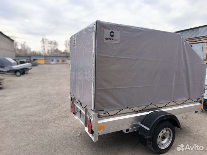 Прицеп 2,5х1,3 с тентом усиленный