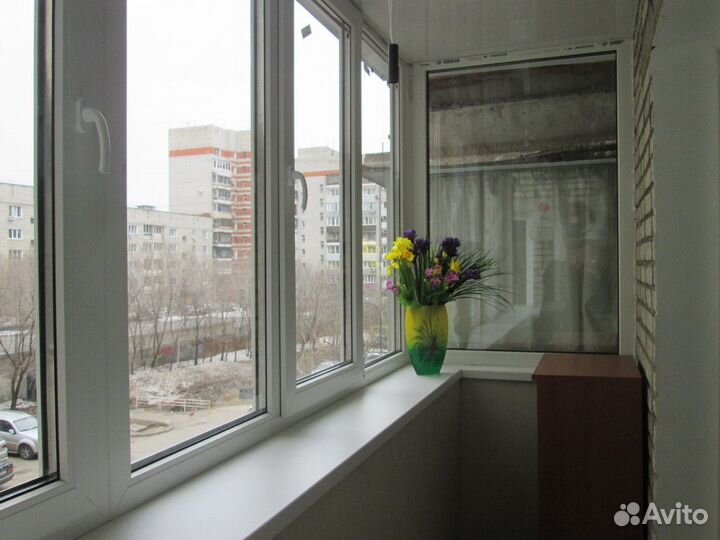 Балкон пвх окна большой