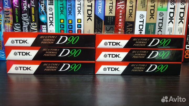 Аудиокассета TDK D 90