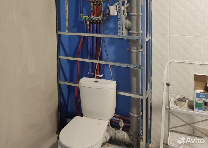 Установка ремонт унитаза. Сантехник Москва