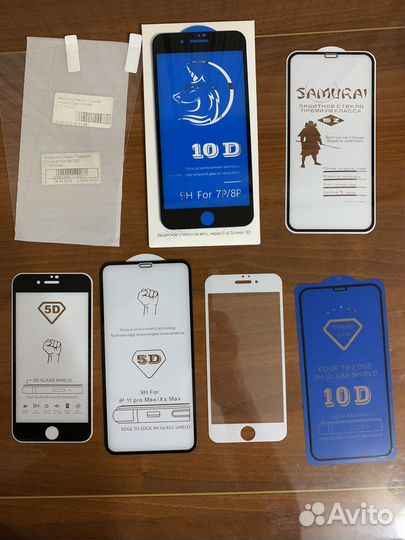 Защитные стекла iPhone и Apple Watch