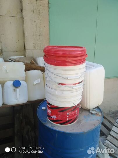 Канистры, бочки, ведра мешки п/п и бумажные бу