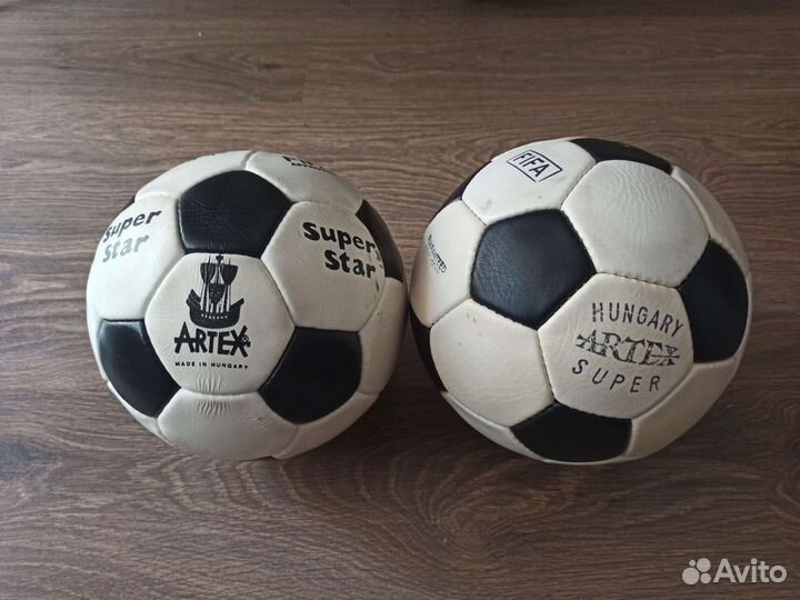 Футбольный мяч чемпионат СССР Artex Hungary 70-80x