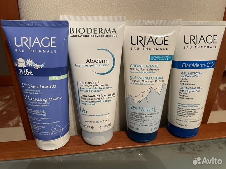 Гель Uriage Bioderma новые