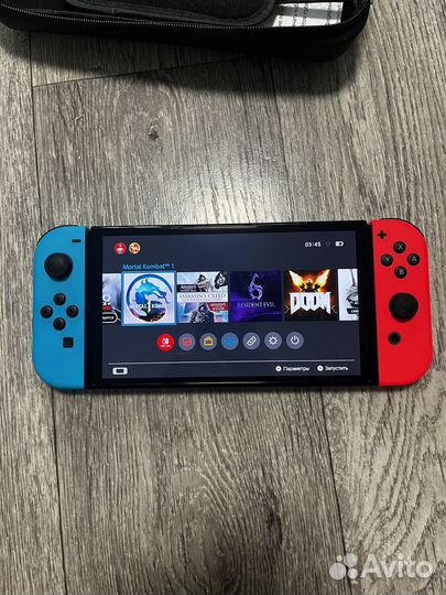 Nintendo switch Oled прошитая
