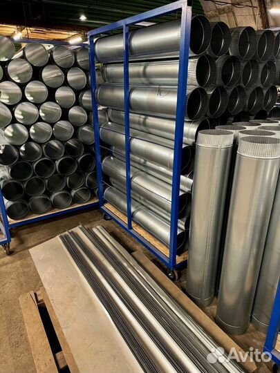 Труба из оцинкованной стали d 180