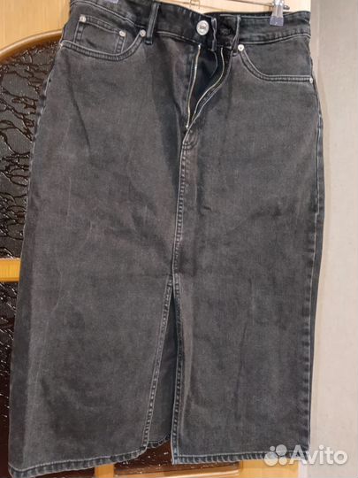Джинсовая юбка Zara 46, размер