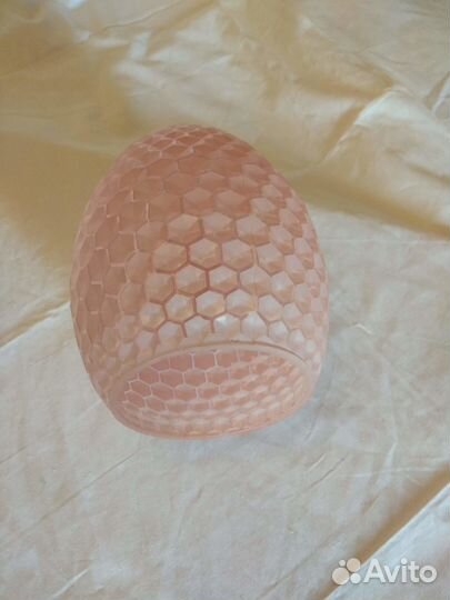 Плафон розовый Ананас